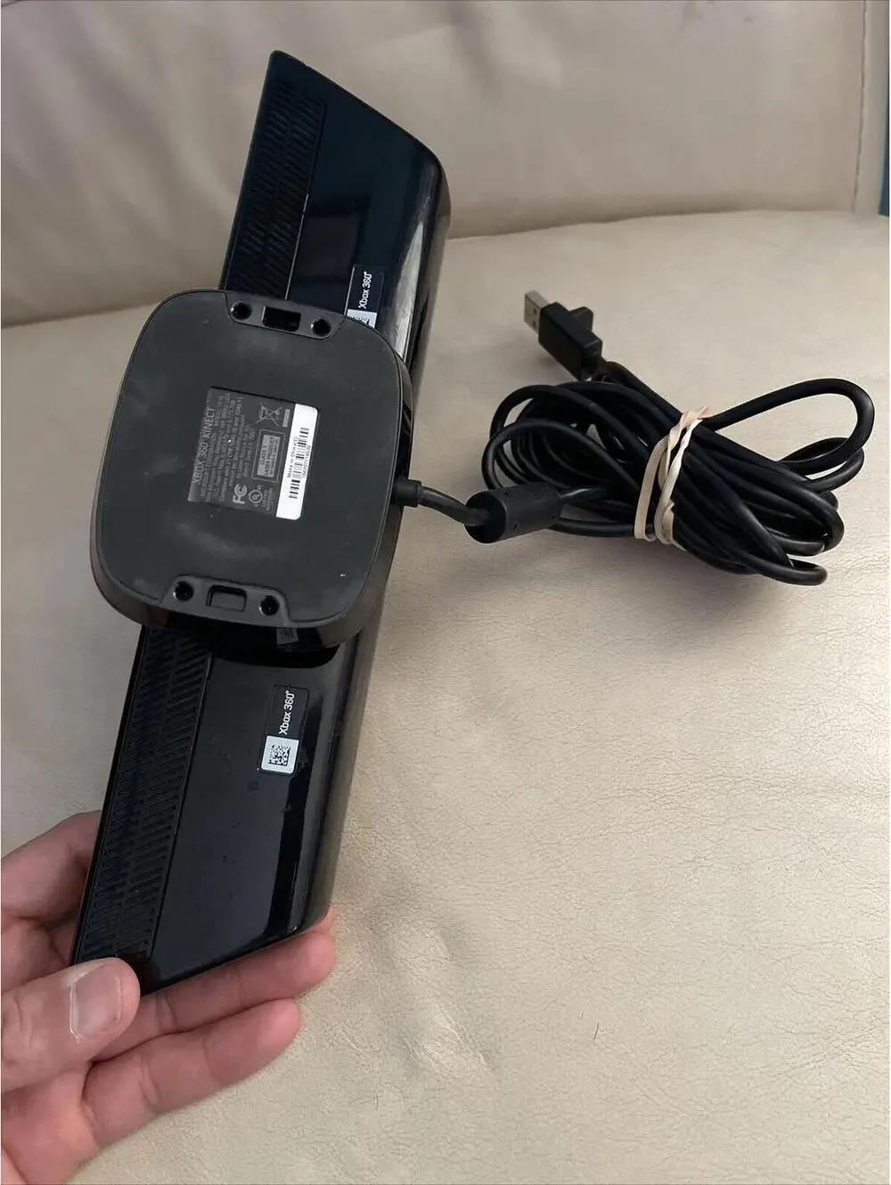 Microsoft Xbox 360 Kinect Sensor Bar Only - Black Works